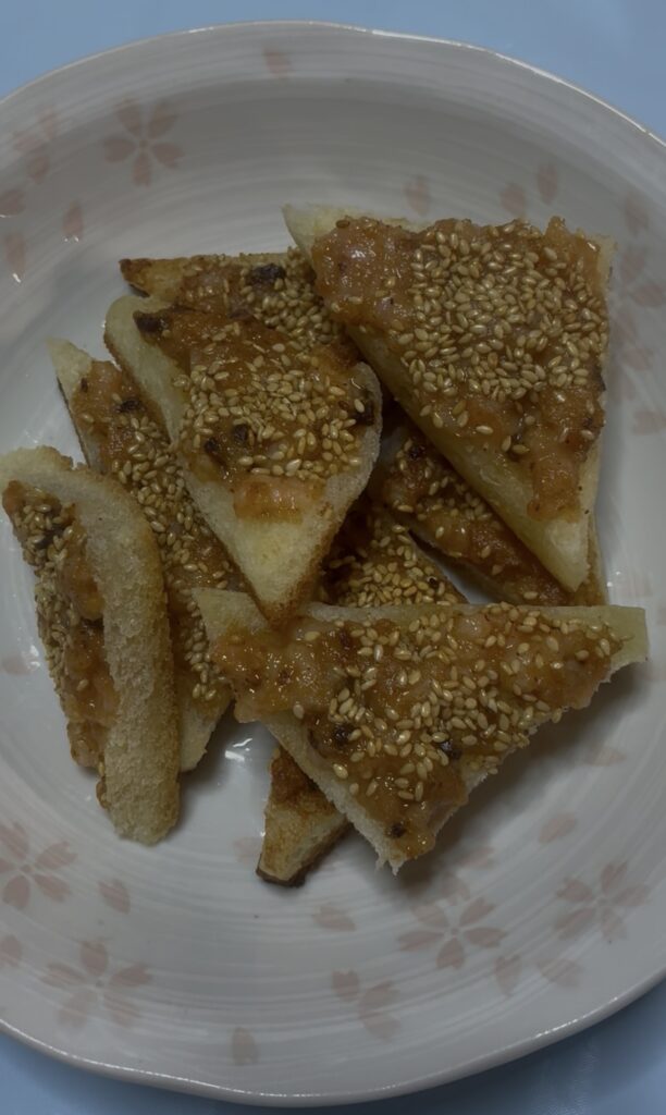 維力炸醬蝦多士